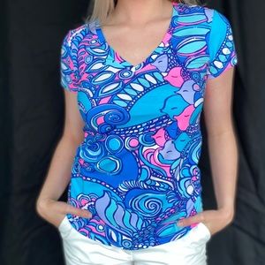 Lilly Pulitzer Sea Jewels Michele Top - S